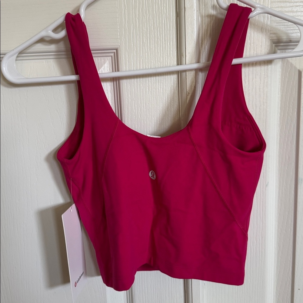 NWT. Lululemon Magenta Pink Align Tank Size 2 - Picture 2 of 8